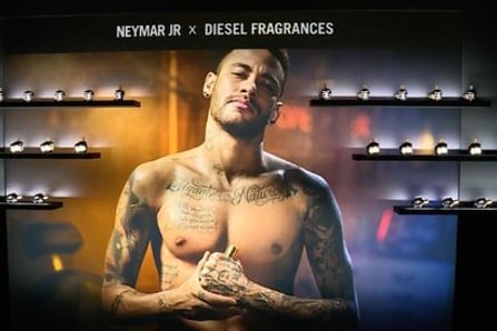 Launch party for Neymar Jr x Diesel Fragrances in Paris